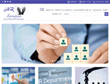 Tablet Screenshot of hrservices.co.za